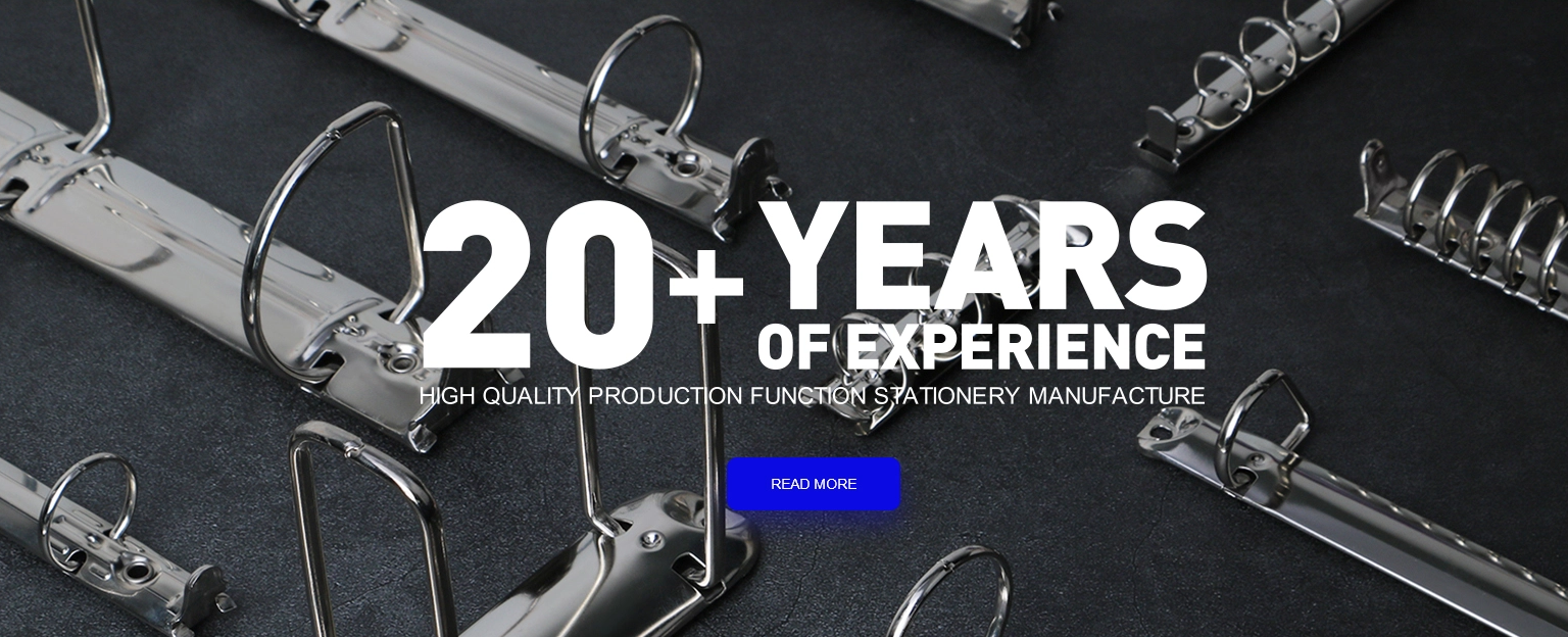 Ring Mechanism Manufacturer Since 1995: Firstly's O Ring, D Ring and Slant D Ring for Global Stationery Brands